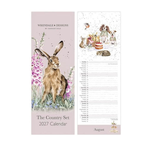 Wrendale Calendar 2027 - The Country Set