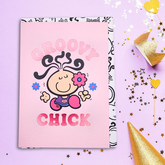 Bubblegum Birthday Card - Groovy Chick