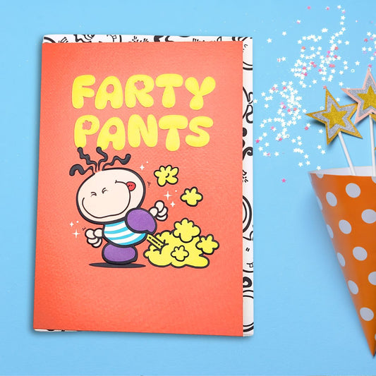 Bubblegum Birthday Card - Farty Pants