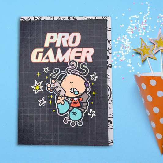 Bubblegum Birthday Card - Pro Gamer