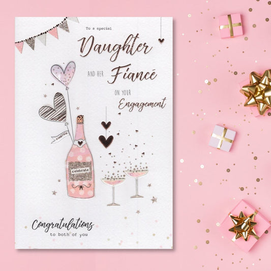 Engagement Card - Daughter & Fiancé