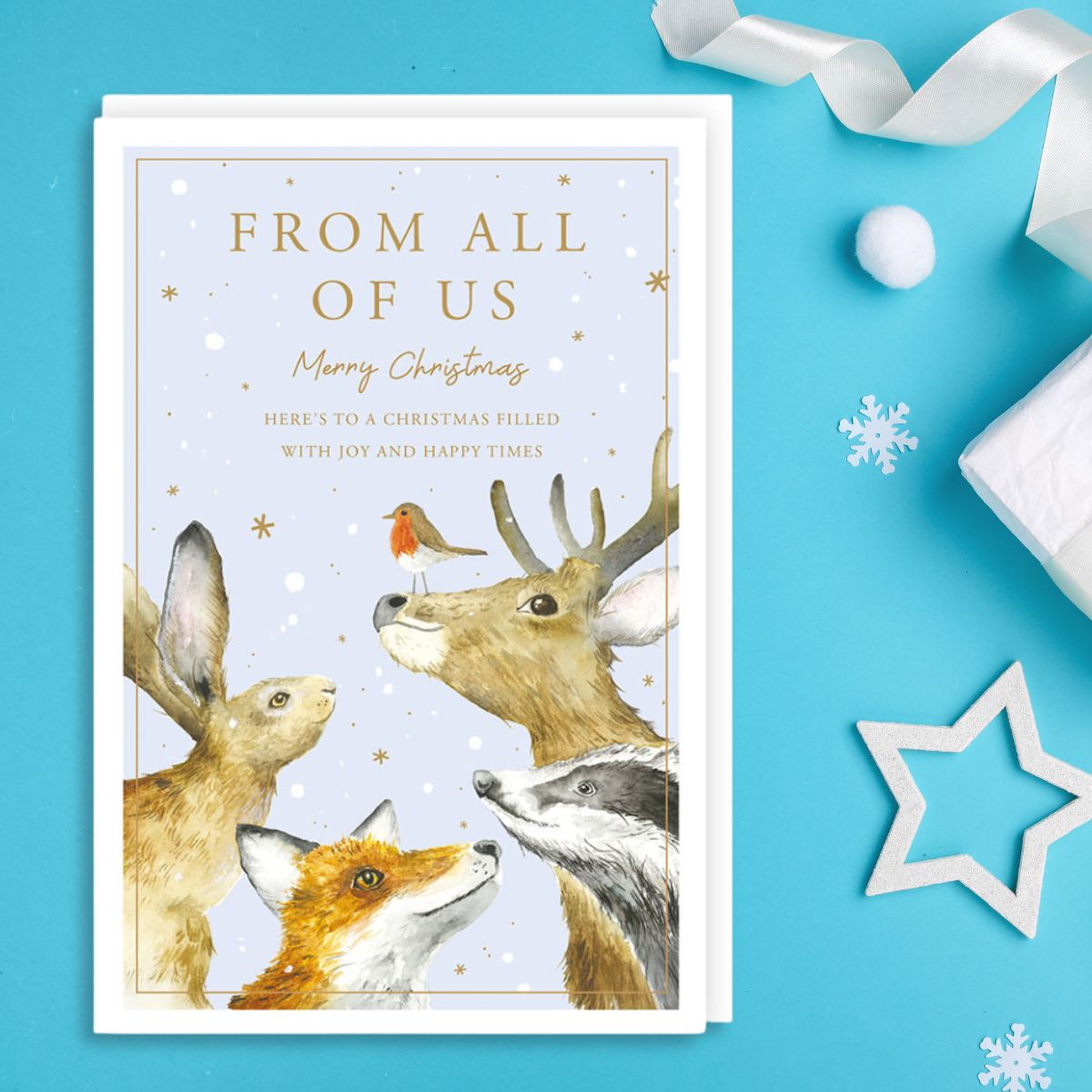 From All Of Us Christmas Card - Wildlife In The Snow