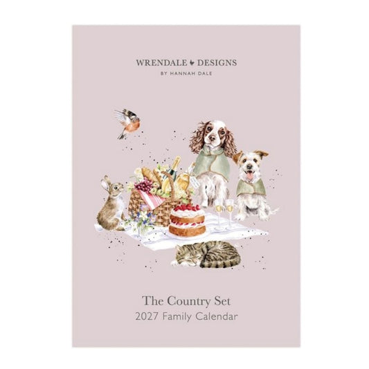 Wrendale Calendar 2027 - The Country Set Family Organiser