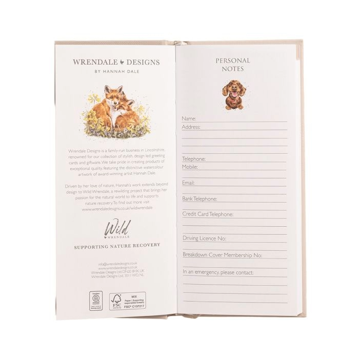 Wrendale Diary 2027 - Slim Diary