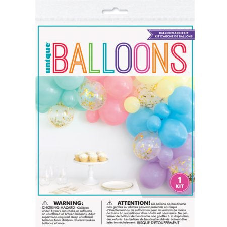 Balloon Kit - Pastel Rainbow