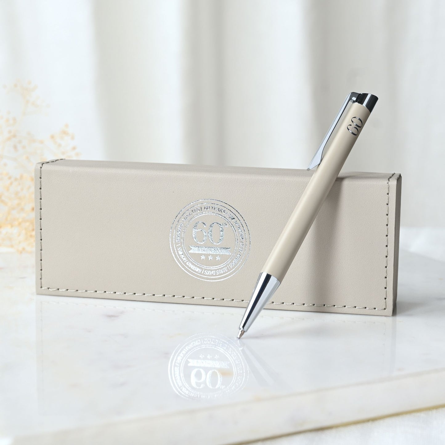 Age 60 Gift - Milestones Pen In Gift Box