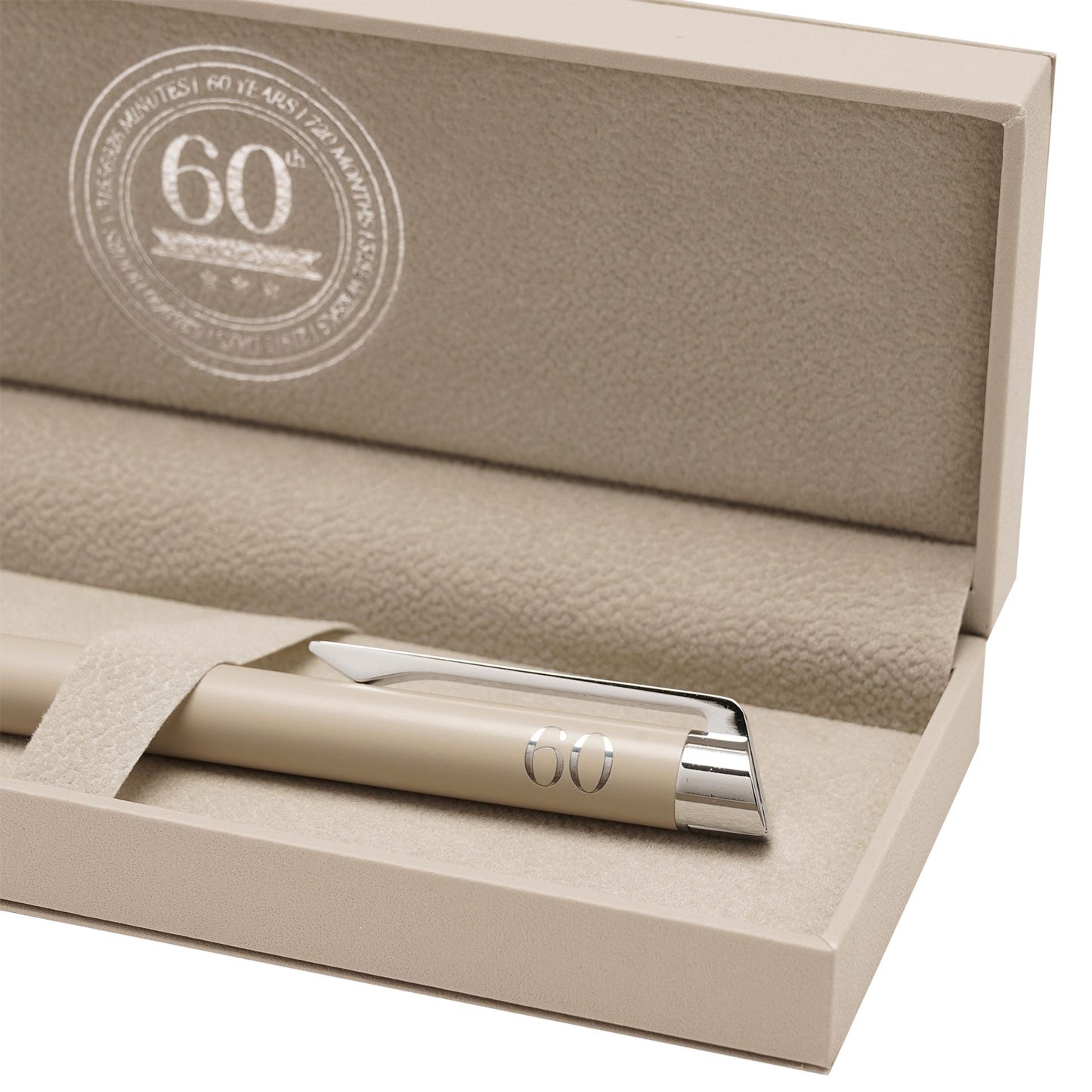 Age 60 Gift - Milestones Pen In Gift Box