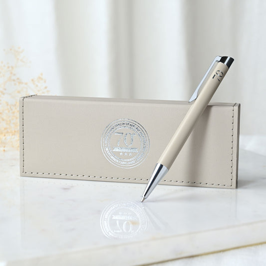 Age 70 Gift - Milestones Pen In Gift Box