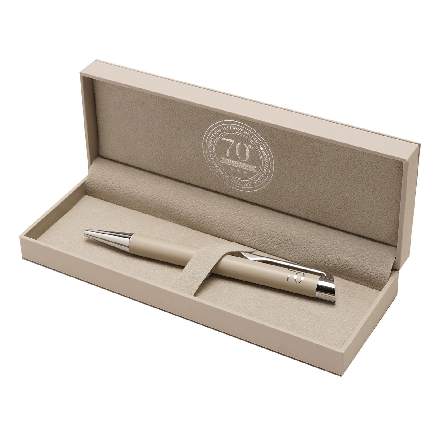 Age 70 Gift - Milestones Pen In Gift Box