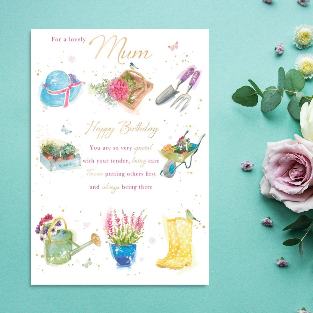 Mum Birthday Card - Gardener's World