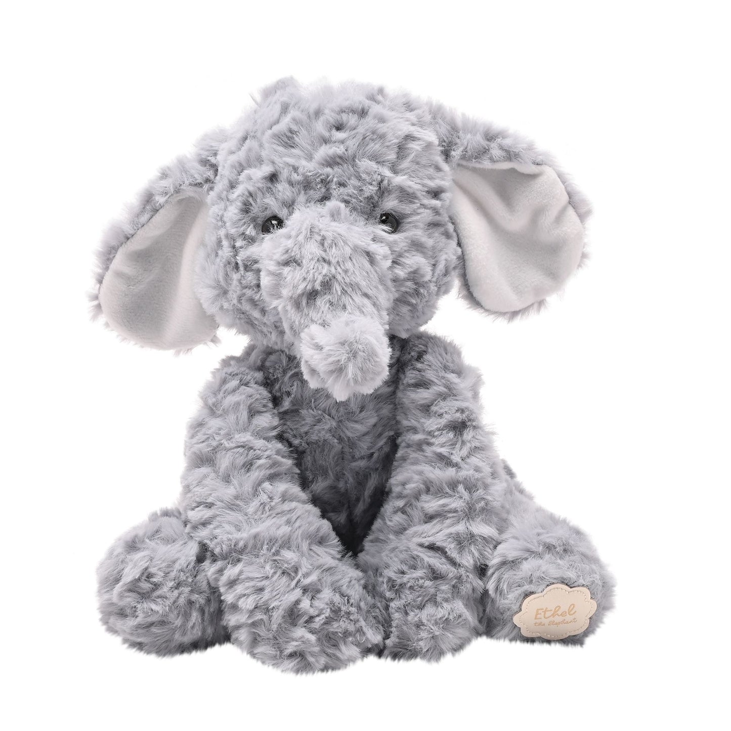 Softies - Ethel The Plush Sitting Grey Elephant 22 cm