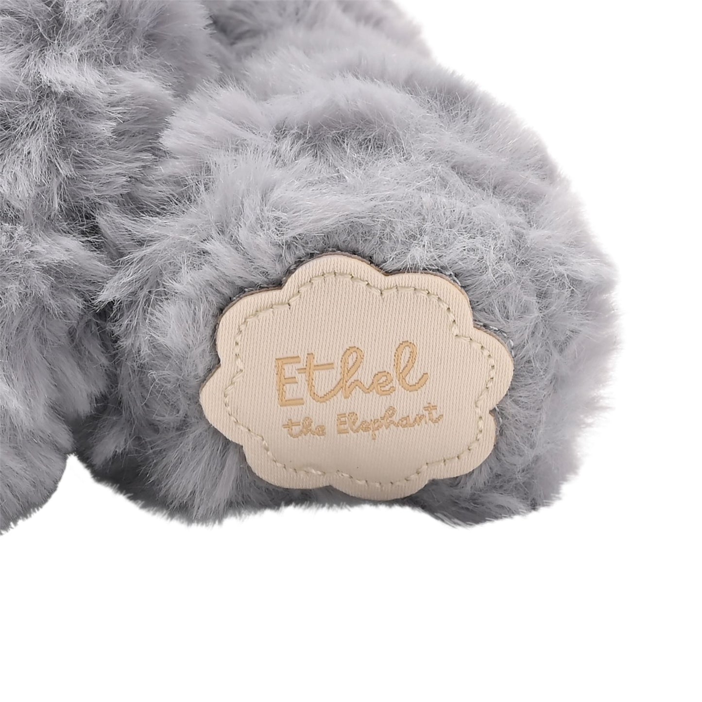 Softies - Ethel The Plush Sitting Grey Elephant 22 cm
