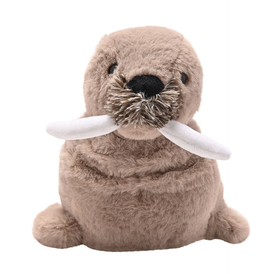 Softies - Walter The Plush Brown Walrus Glow In The Dark Teeth 30 cm