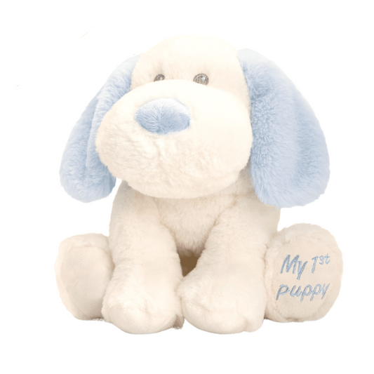 Baby My First Puppy Blue Soft Toy