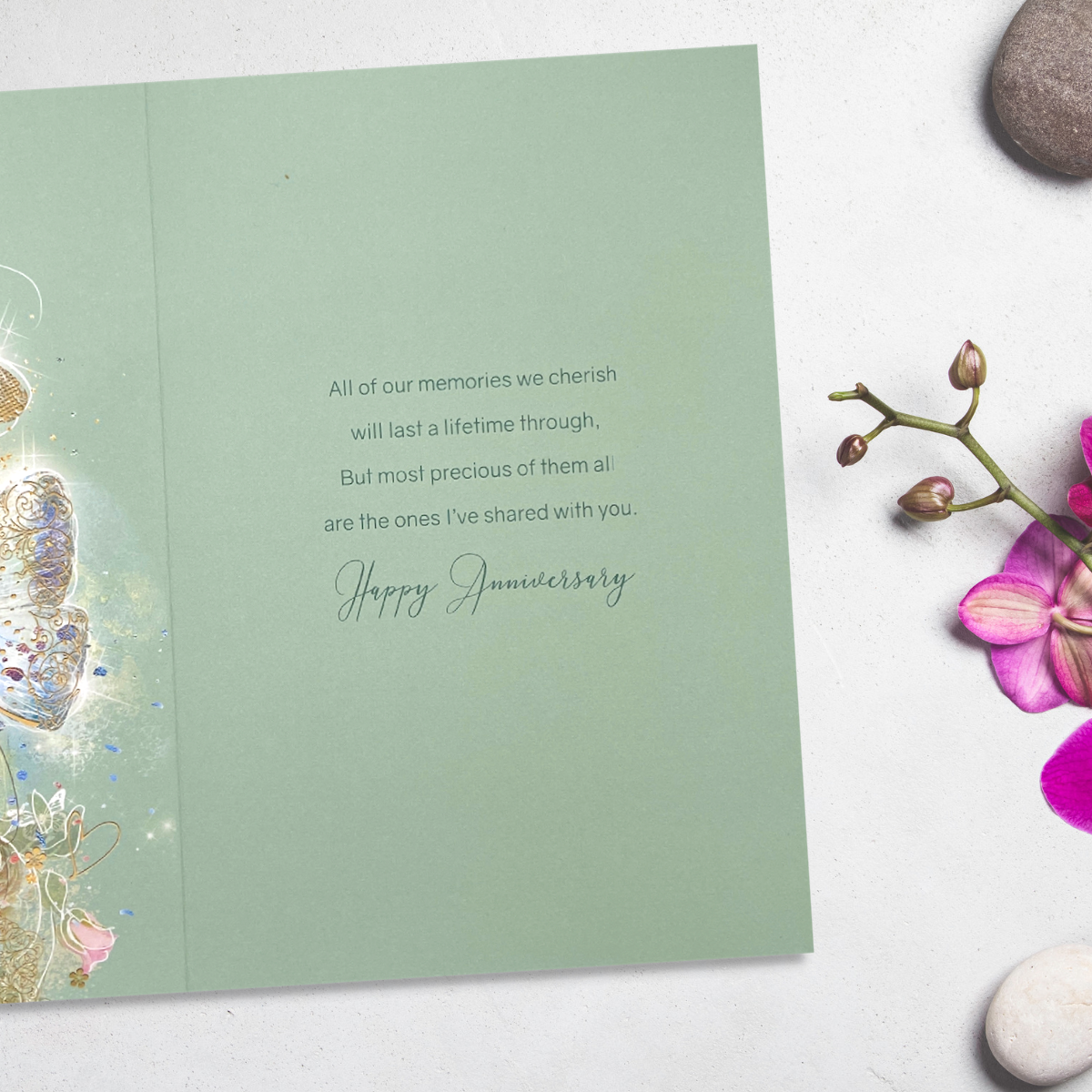 Our Anniversary Card - Grace Butterflies