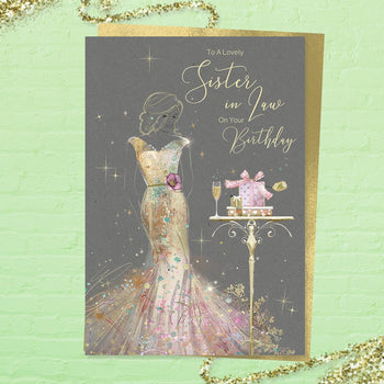 Sister-In-Law Birthday Card - Grace