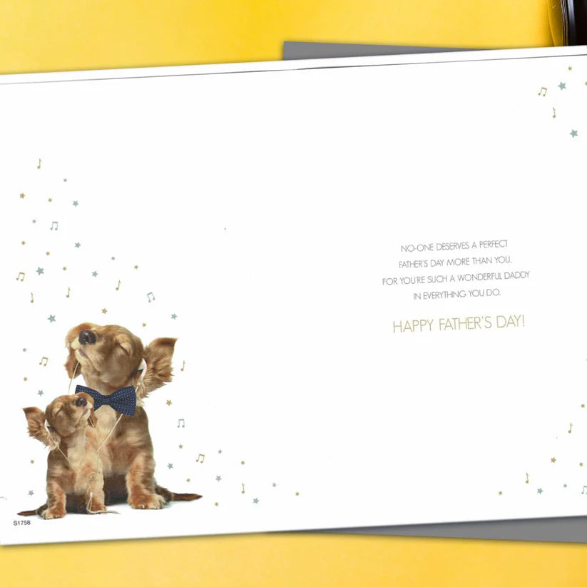 Father's Day Card Daddy - Dogs