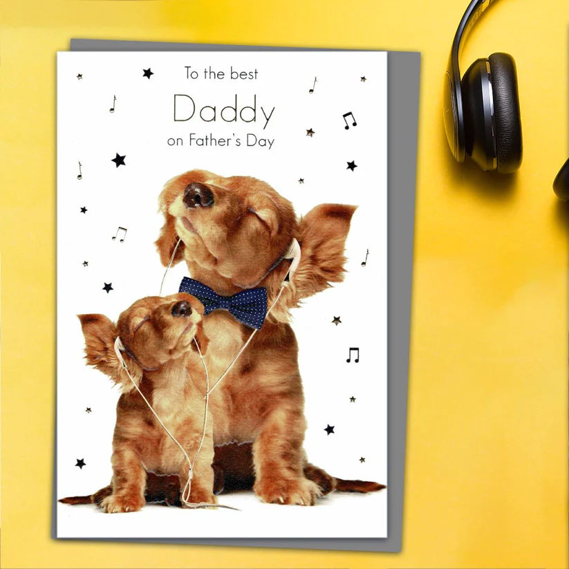 Father's Day Card Daddy - Dogs