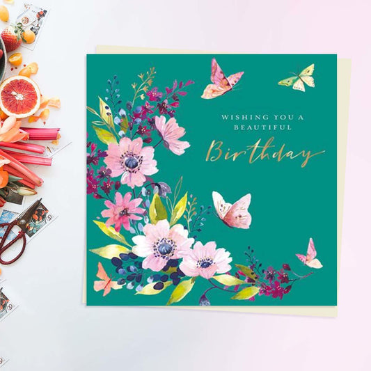 Lilou Birthday Card - Butterflies