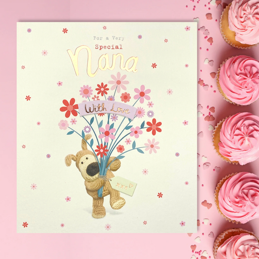 Nana Birthday - Boofle Bear Bouquet