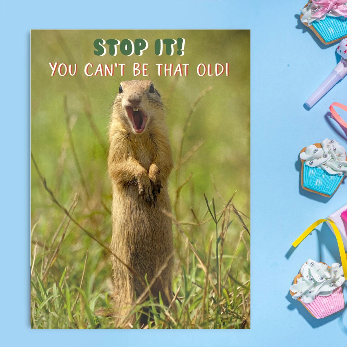 Picture This Funny Birthday Card -  You Can't Be That Old!