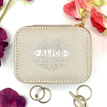 Travel Jewellery Box - Alice