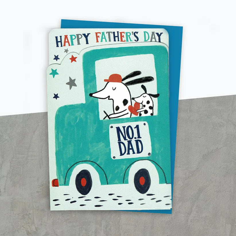 Father's Day Card Dad - No.1 Car