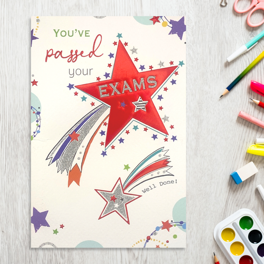 Passed Exams Card - Signature Well Done