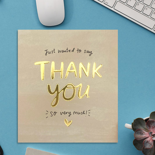 Thank You Card - The Happy News