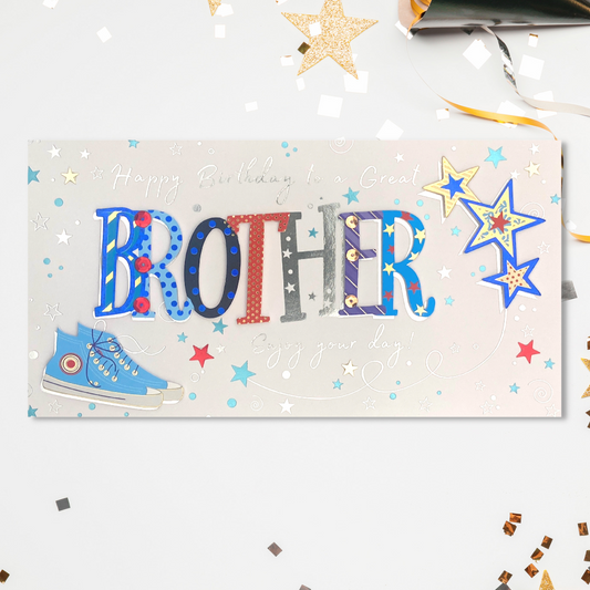 Brother Birthday - More Than Words Embellished