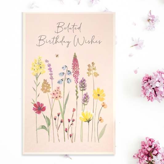 Belated Birthday - Wild Flowers