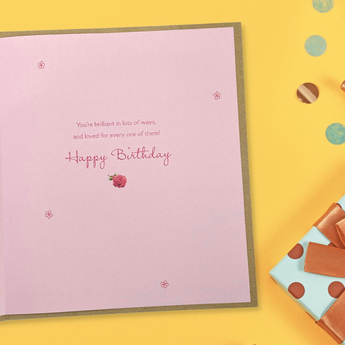 Granddaughter Birthday Card - Belle & Beau Decoupage