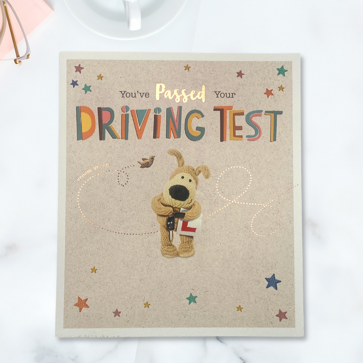 Driving Test Pass Card - Boofle Vroom Vroom