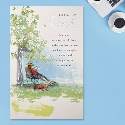 Father's Day Card Dad - Artist's Notebook For You