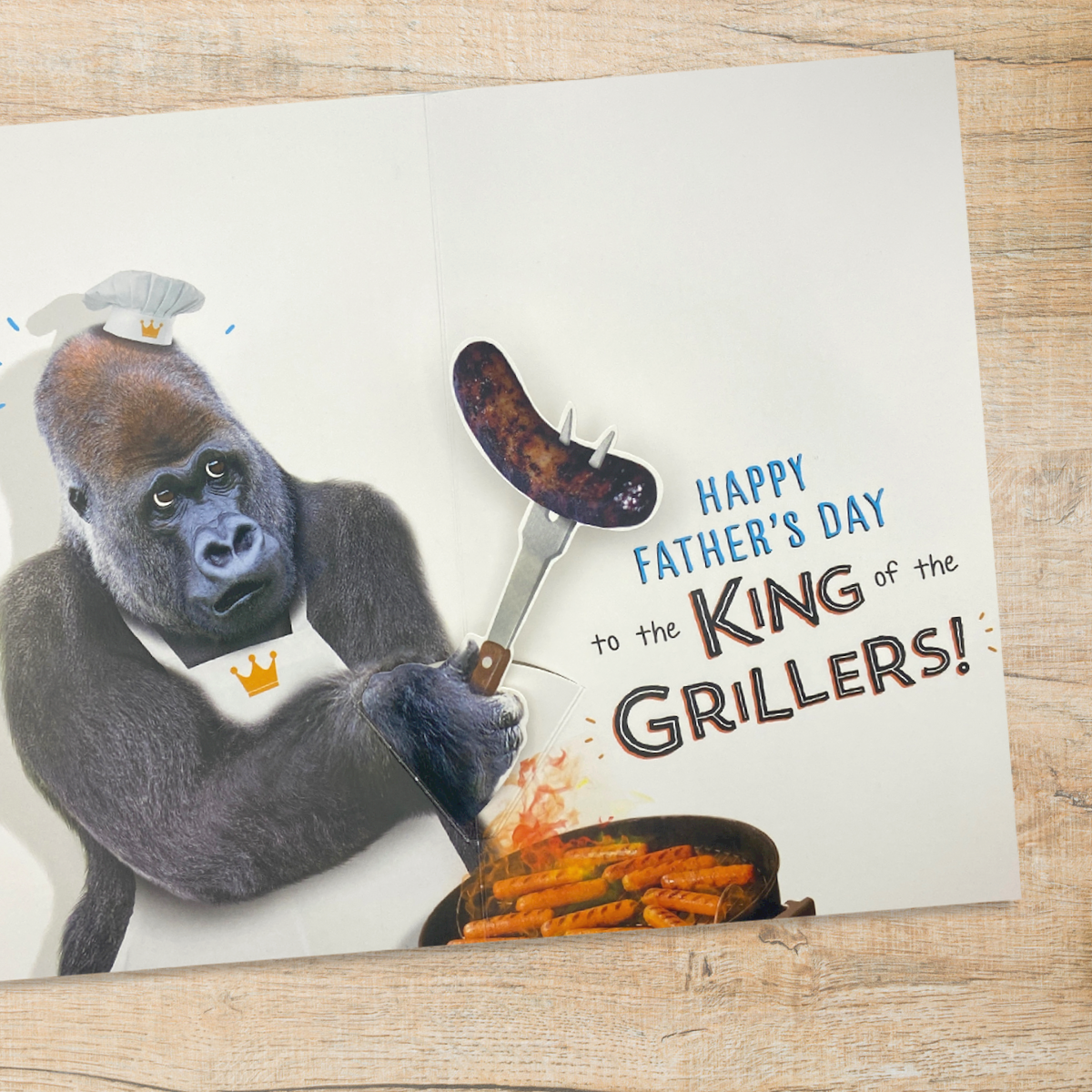 Father's Day Card Dad - Where There's Smoke!