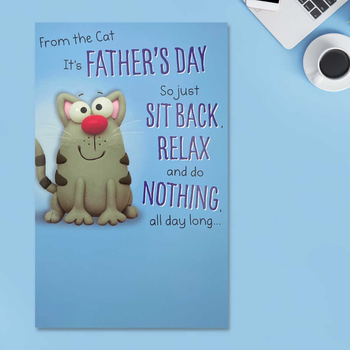 From The Cat Father's Day Card - Crackers