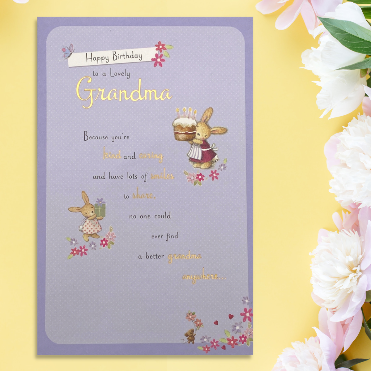 Grandma Birthday Card - Cotton Tales