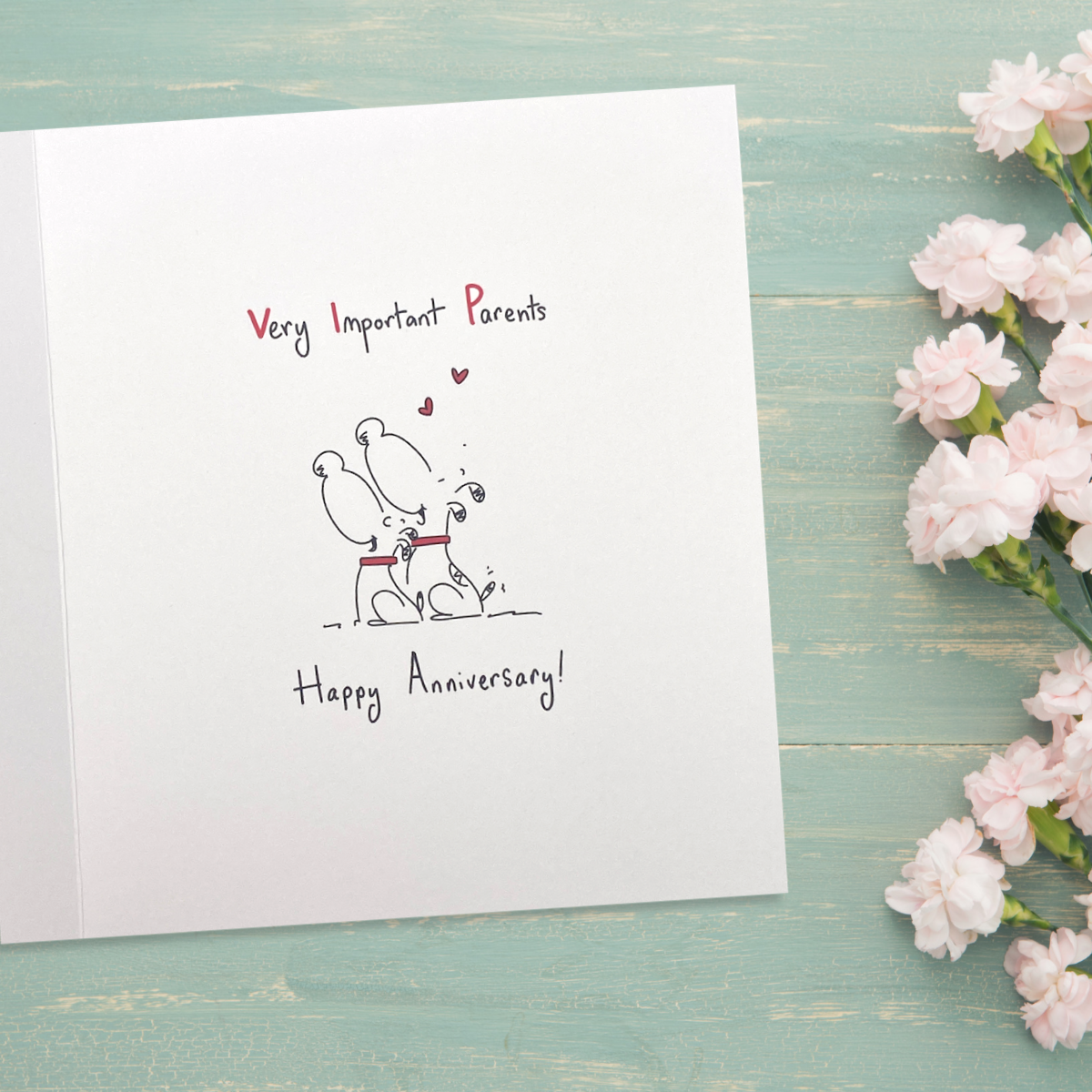 Mum & Dad Anniversary Card - Pickles & Patch