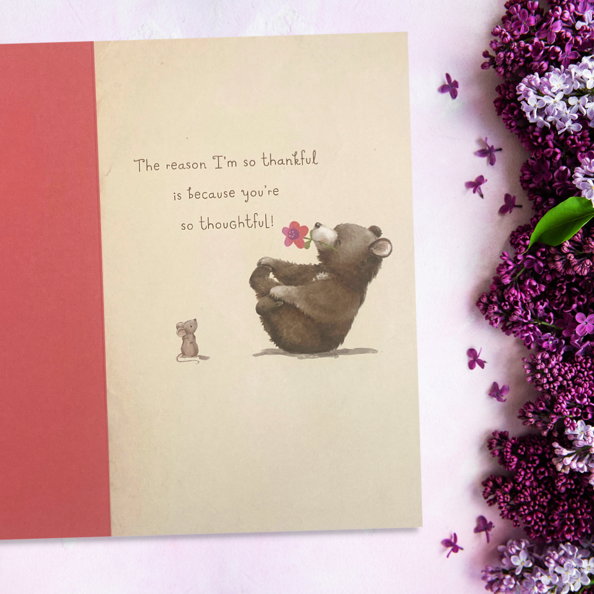 Thank You Card - Great Big Thanks Bear