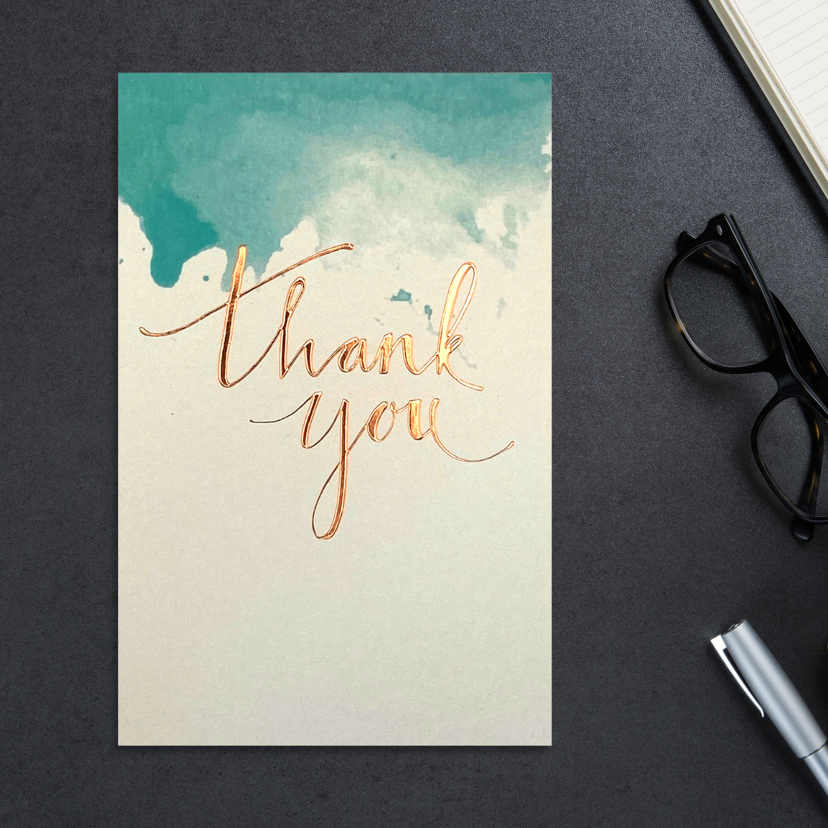 Thank You Card - Splatter