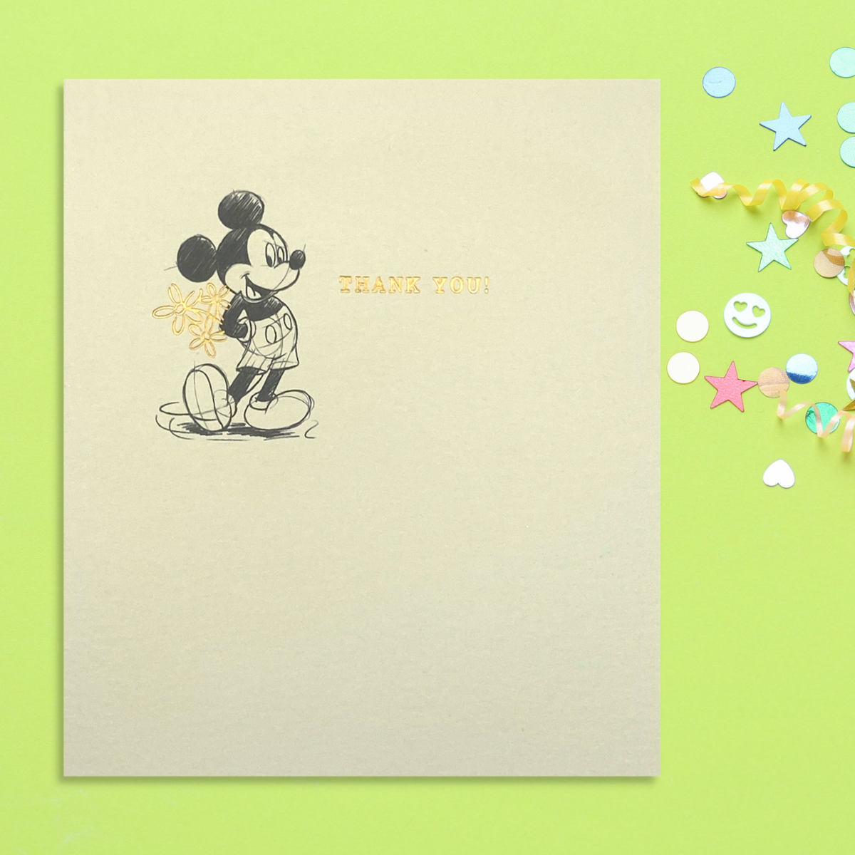 Thank You Card - Disney Mickey Mouse