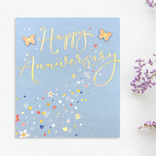 Happy Anniversary Card - Dazzling Decoupage