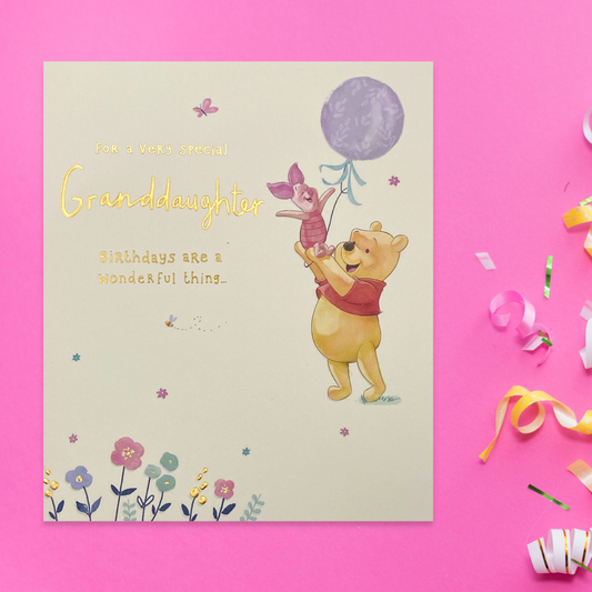 Granddaughter Birthday - Disney Winnie The Pooh
