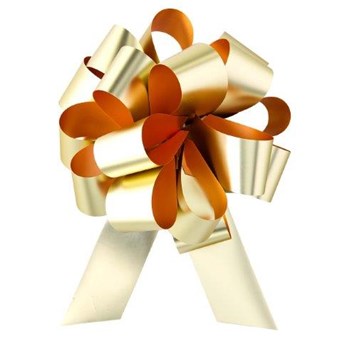 Gift Pull Bow - Gold