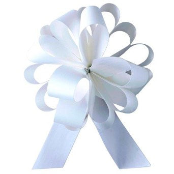 Gift Pull Bow - White