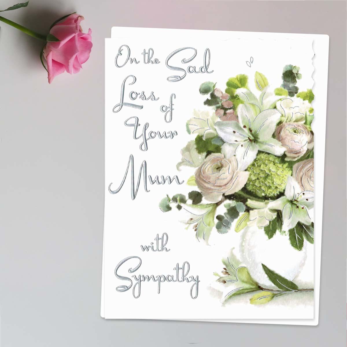 Sympathy - Sad Loss Of Mum Card Front Image