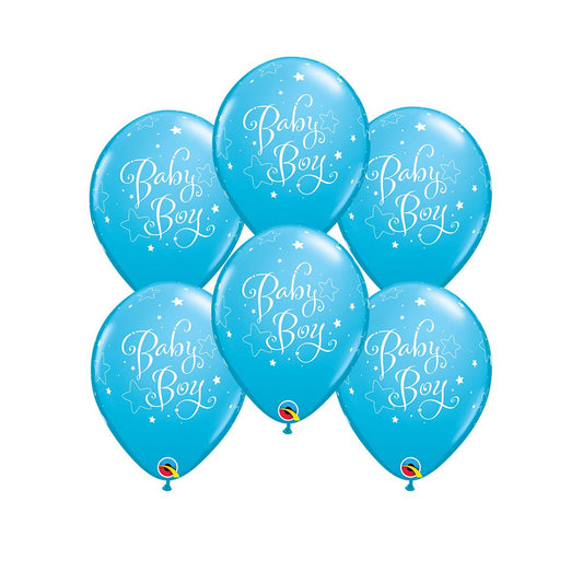 Baby Boy Latex Packet Of 6 Balloons