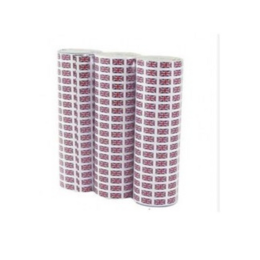 Image Showing Pack Of 3 Union Jack Streamers