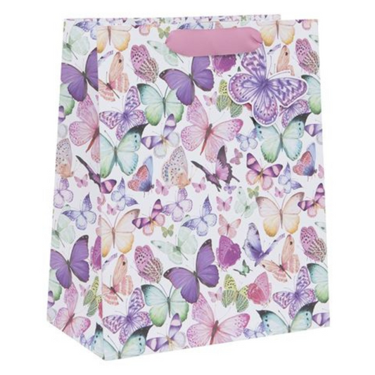 Gift Bag - Large Butterflies Front Image