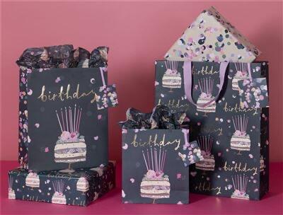 Birthday Cake Gift Wrap Collection front Image